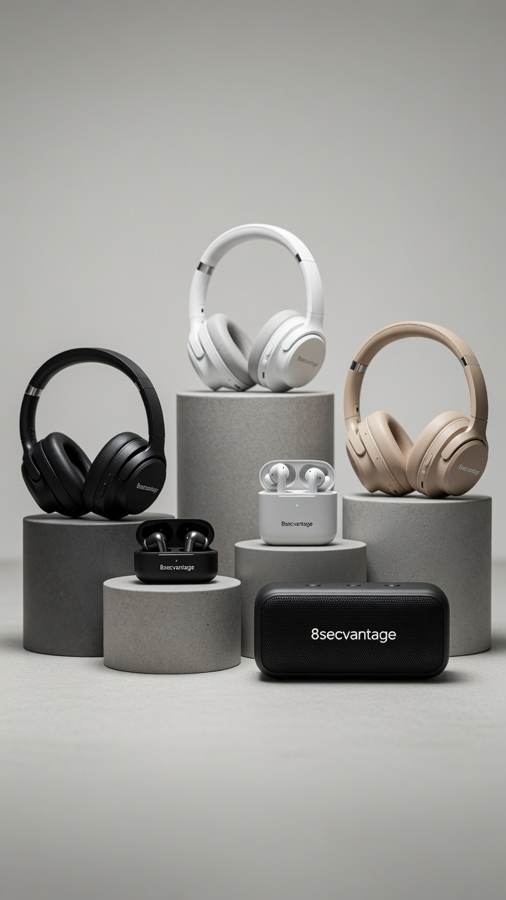 Wireless earbuds and headphones